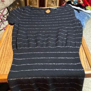 Jr small express short slv sweater